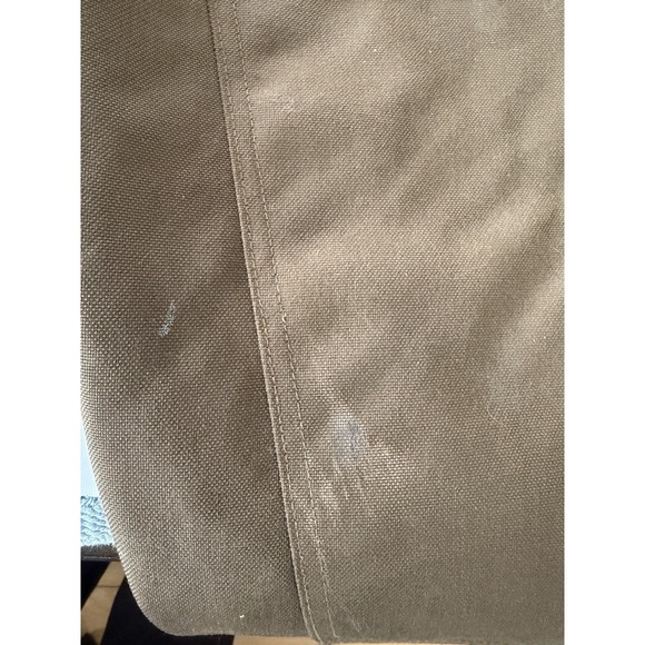 Vintage Carhartt Bibs R33 42x30 USA Made Brown - Picture 3 of 12